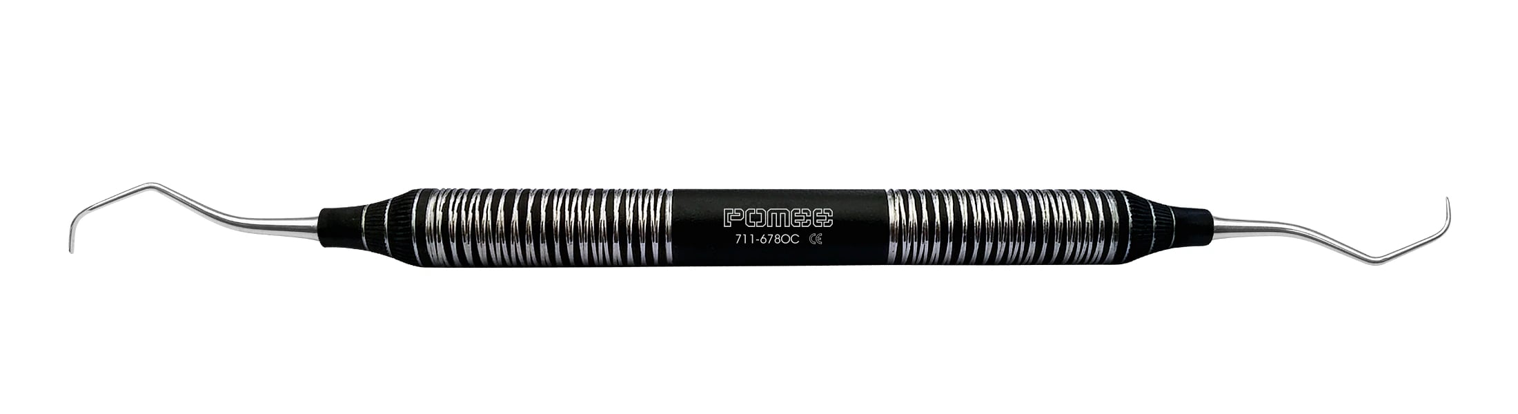 Pomee USA Gracey Curette #7/8, Hollow Handle 9.5mm, Ultra-Lite Onyx