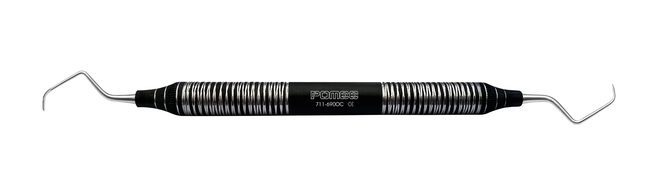 Pomee USA Gracey Curette #9/10, Hollow Handle 9.5mm, Ultra-Lite Onyx