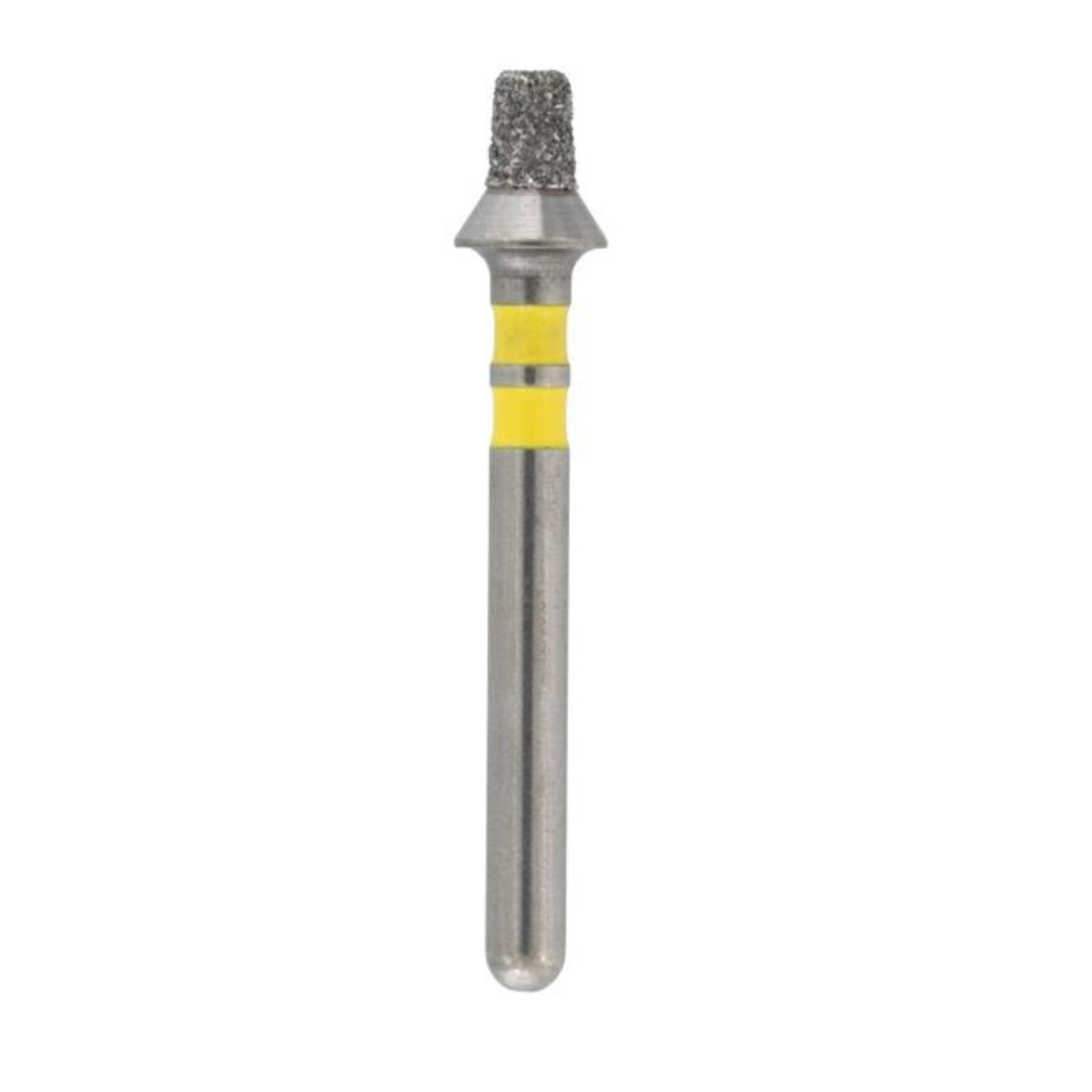 Meisinger Occlusal Reduction Diamond Bur FG 828TY-017-FG, Tapered, Yellow, 5/Pk