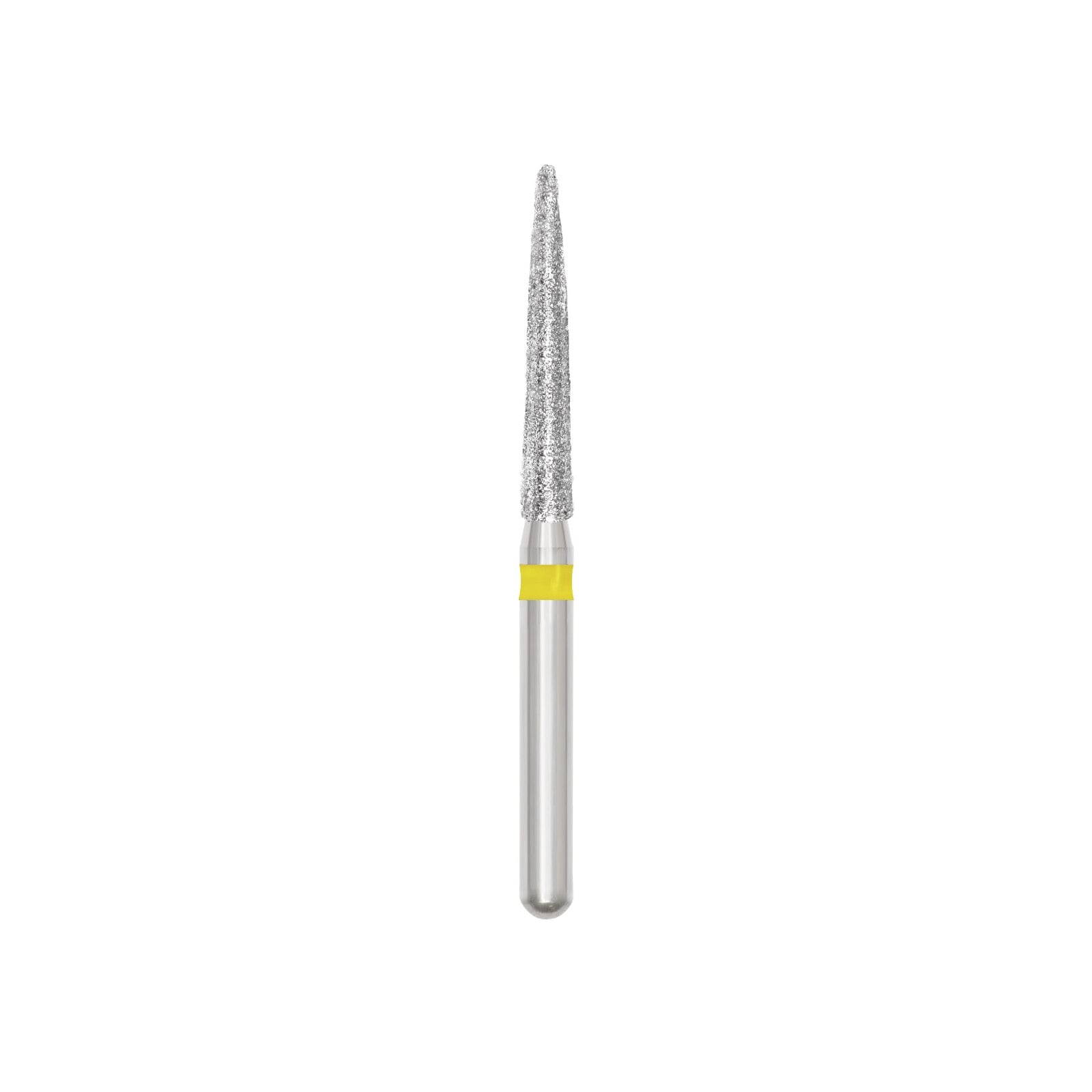SS White Revelation Diamond Bur 859-018M, Medium Grit, Round End Cone, Friction Grip, 1.8 mm Diameter, 5/Pk