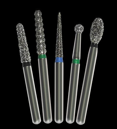 Midwest Once Sterile Surgical Carbide Bur, FGOS #8 Round, Friction Grip, 2.3 mm Diameter, 10/Pk