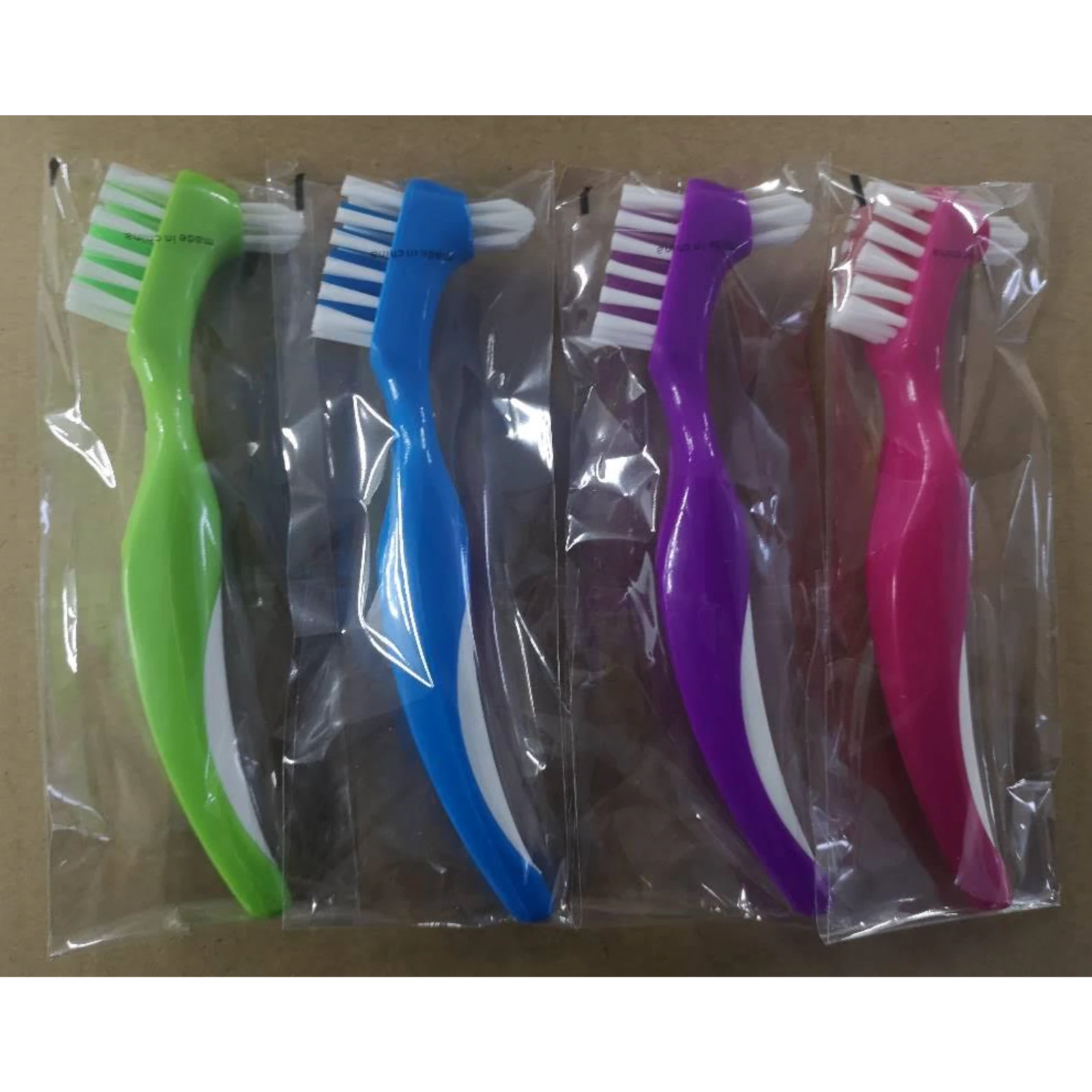 Dream Denture Brushes Adult, Soft Bristles, 12/Pk