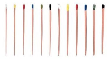 Premier Gutta Percha Points, ISO #30, .02 Taper, 28mm, Color-Coded, 120/Box, 9056004