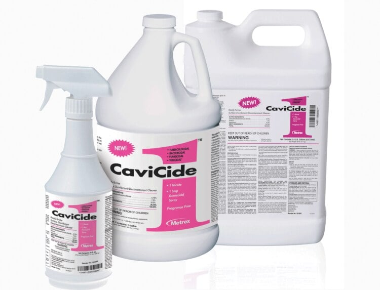 Metrex CaviCide1 Surface Disinfectant, 2.5 Gallon Refill, Case of 2