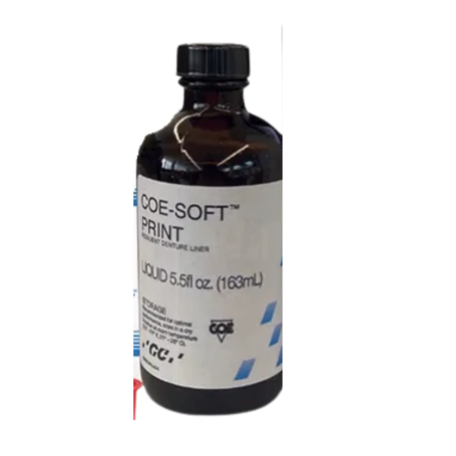 COE-SOFT PRINT Liquid Refill for Denture Liner, 50mL (49.7g), 1/Bottle, 10041722