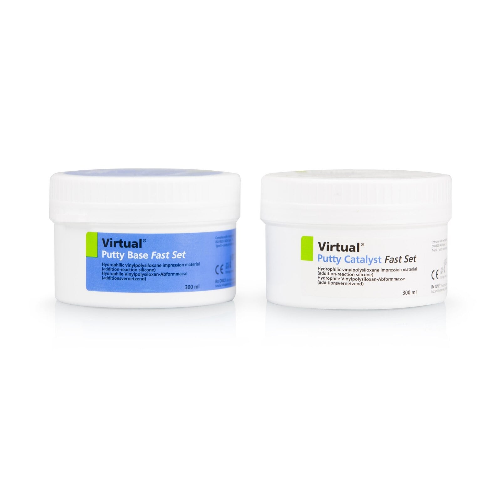 Virtual Putty Fast Impression Material Refill, 2 x 300 ml, 768528