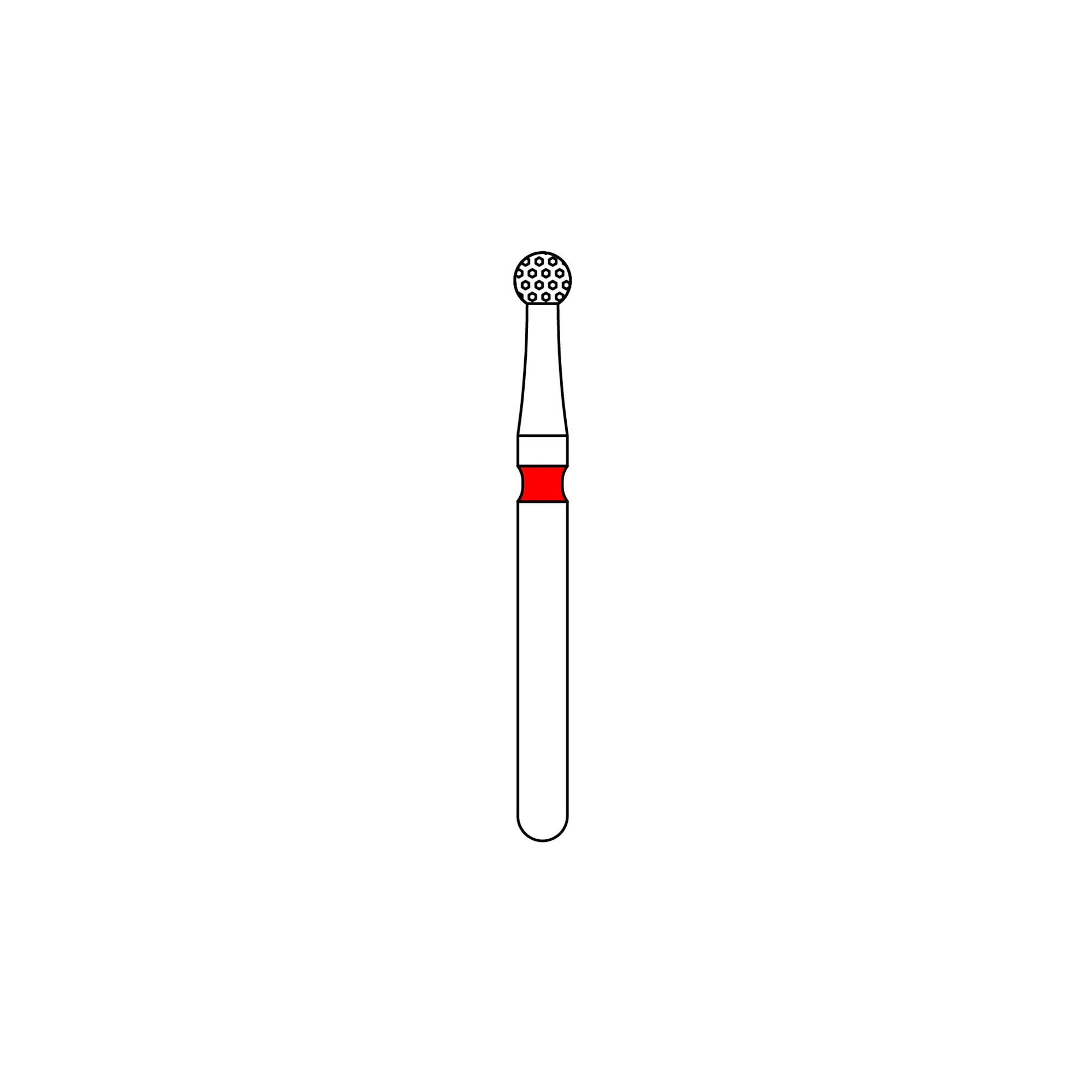 PRIVA Diamond Burs FG 801-018F, 5/Pk