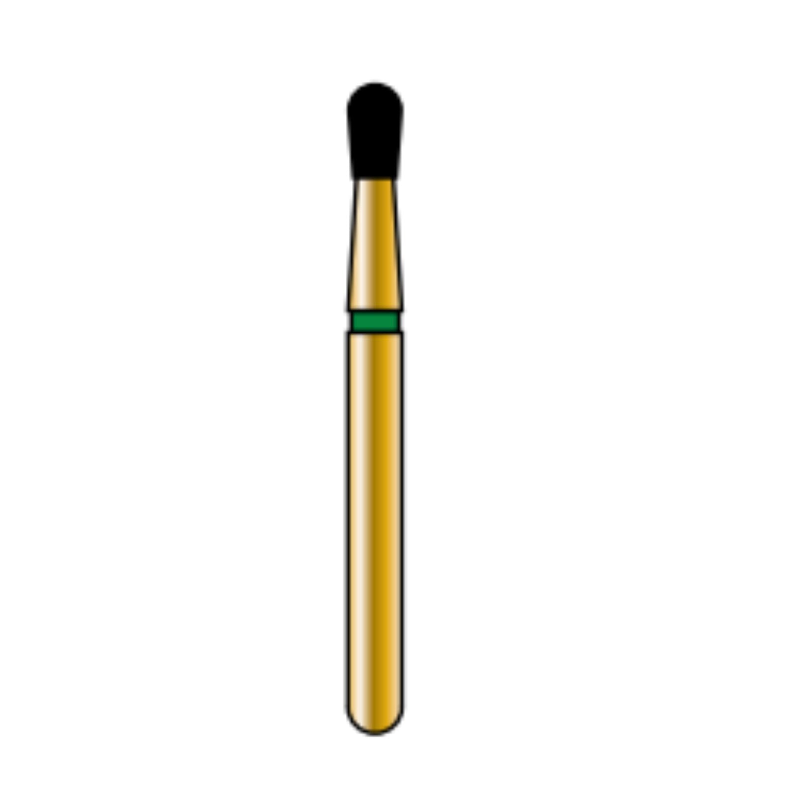 Coltene Whaledent Alpen Multilayer Diamond Bur FGSS 835-010, Coarse, Flame Shape, 5/Pk, R835C010SS