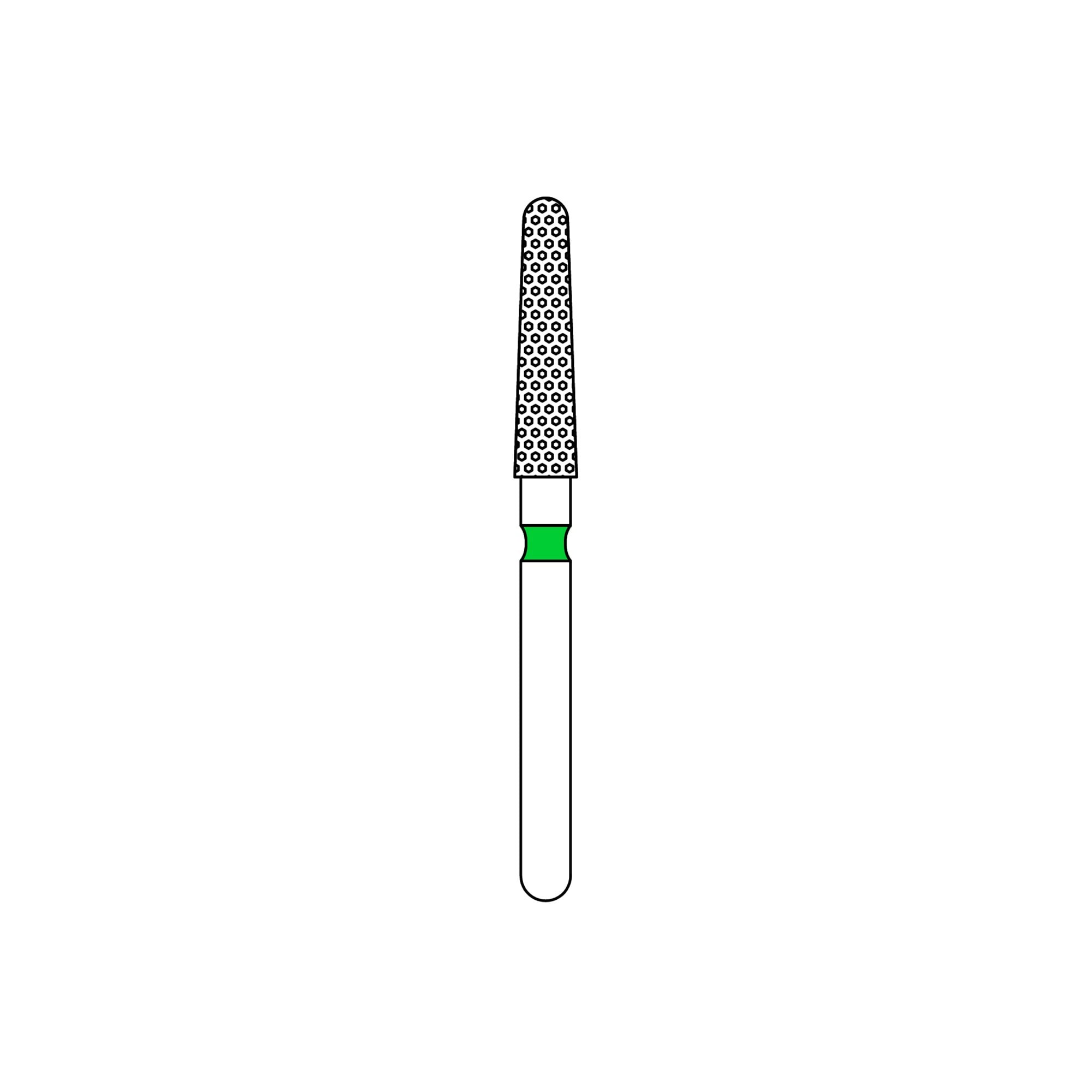 PRIVA Diamond Burs FG 856L-020C, 5/Pack
