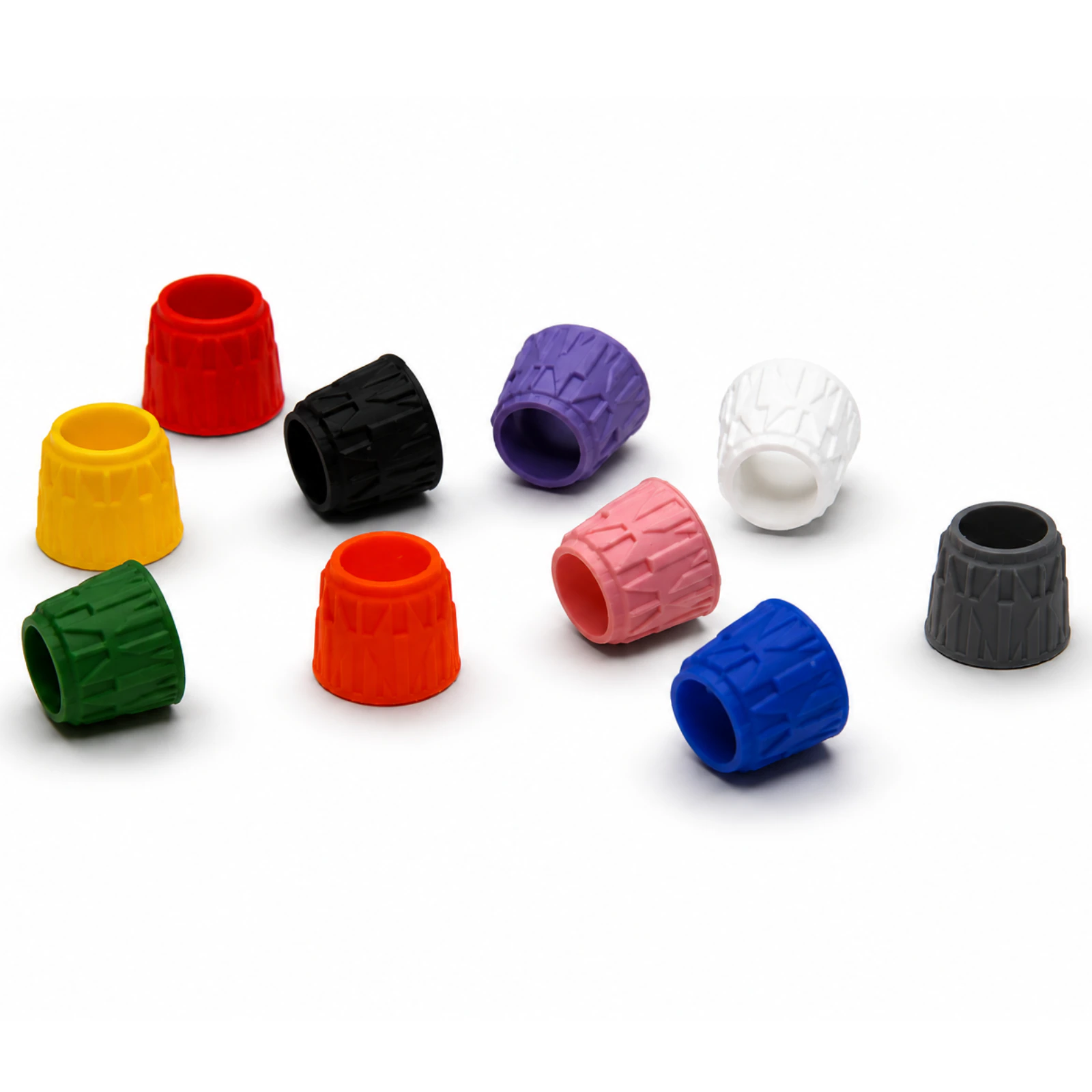 Hu-Friedy Harmony Color-Coded Silicone Grips for Harmony Scaler, Gray, 16/Pk