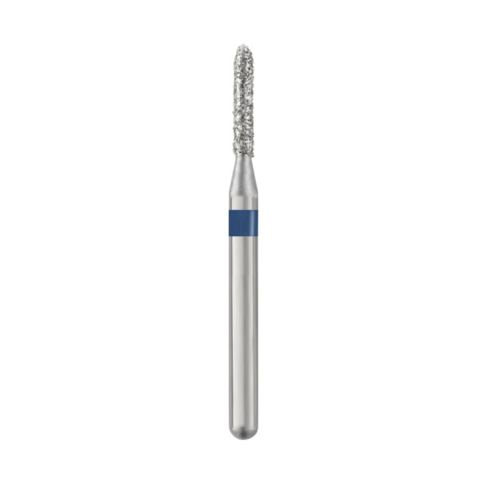 SS White Piranha Single-Use Diamond Bur, FG, Medium Grit, Modified Beveled Cylinder, #877-012M, 25/Pack