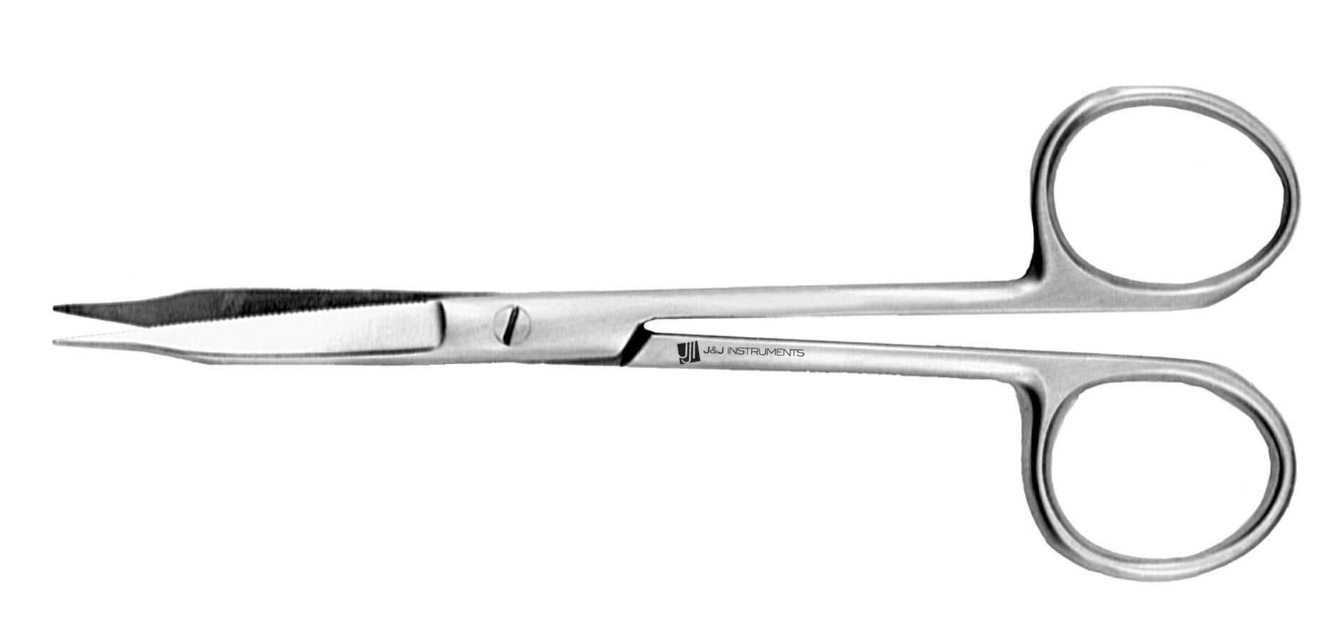Goldman-Fox Scissors, 5" Curved Serrated, Stainless Steel