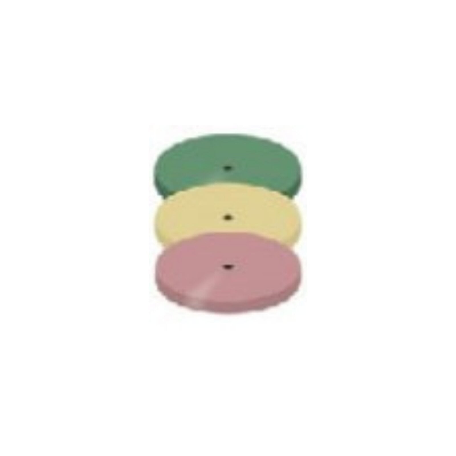 NTI Goldstar Polisher Unmounted Large Wheel Assorted Pack of 10 (P1899)