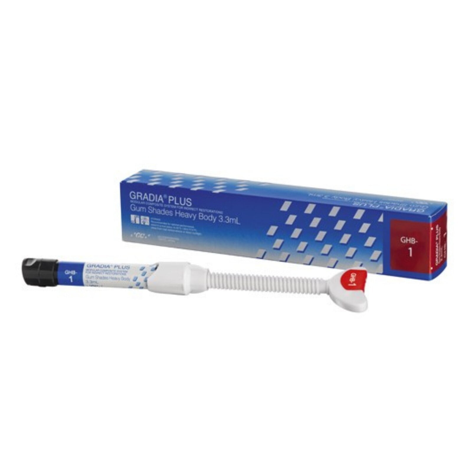 GRADIA PLUS Paste HB-ODC 3.3ml Syringe, Light-Cure Indirect Composite, GC America
