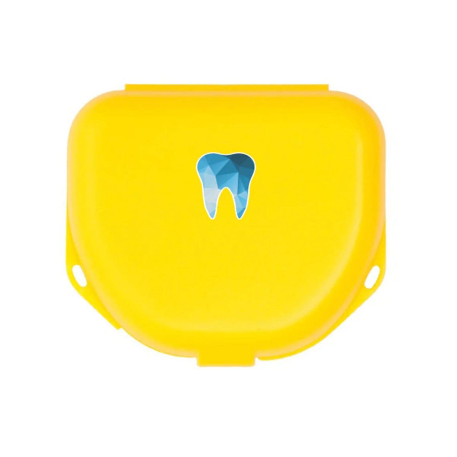 Zirc Imprinted Retainer Box, 1" Deep, Neon Yellow, 144/Pack, 25V500O