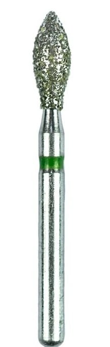 Football Diamonds 368-023C, Multi-Use Dental Diamond Burs, 6/Pk