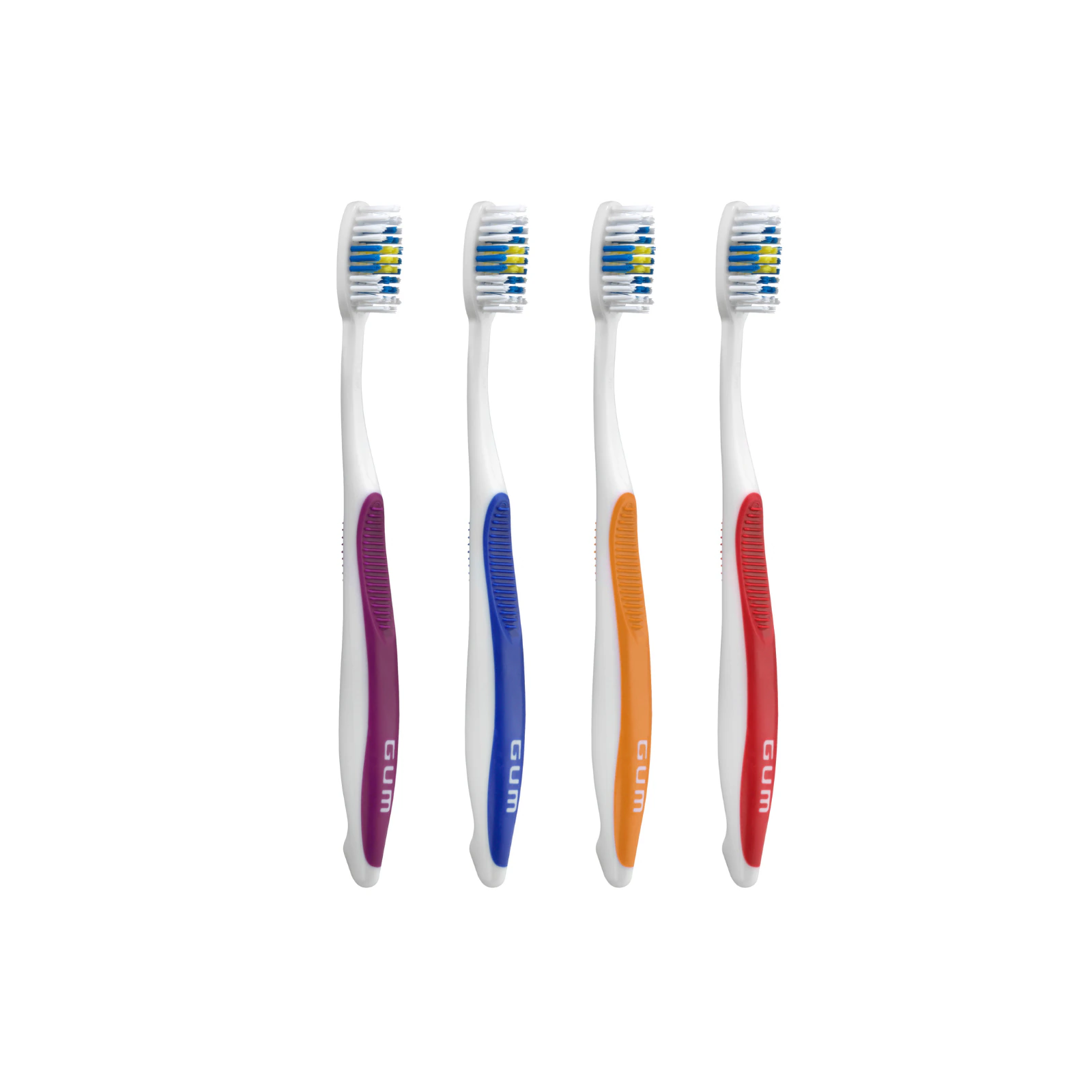 GUM Butler Adult DomeTrim Soft Toothbrush, Full Size, 12/Pk