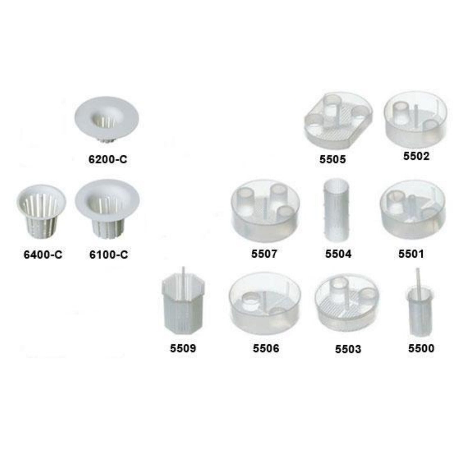 Disposable Evacuation Unit Trap #5511, 1 15/16", 144/Pk