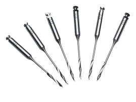 Roydent Peeso Reamer, 28mm, Size #5, Stainless Steel, 6/Pack