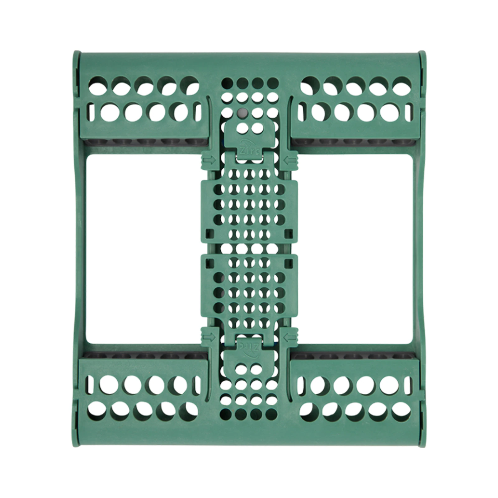 Zirc E-Z Jett® Cassette, 10-Place, Green, 50Z930D