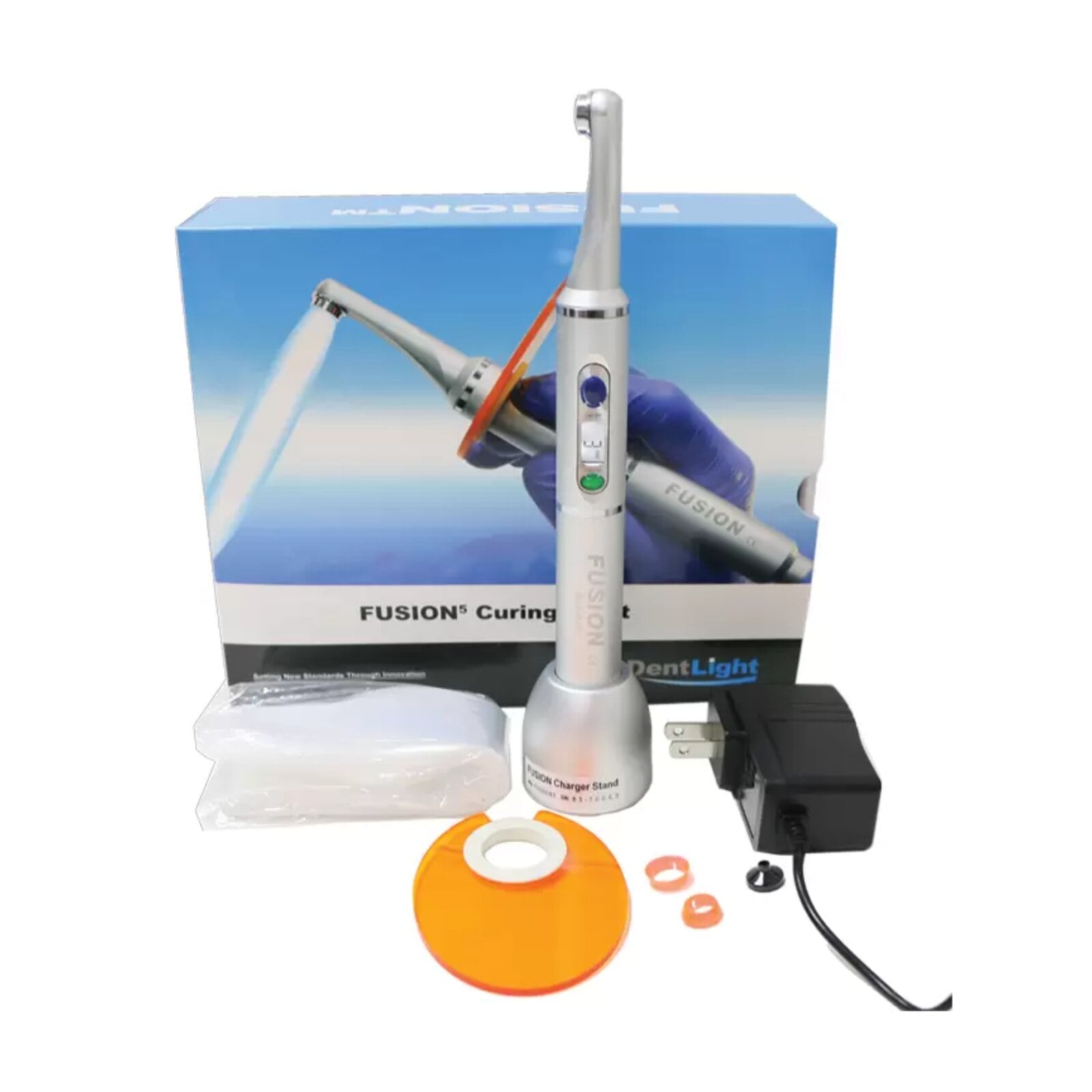 DentLight FUSION Plus Curing Light Kit, Broadband 385–490nm
