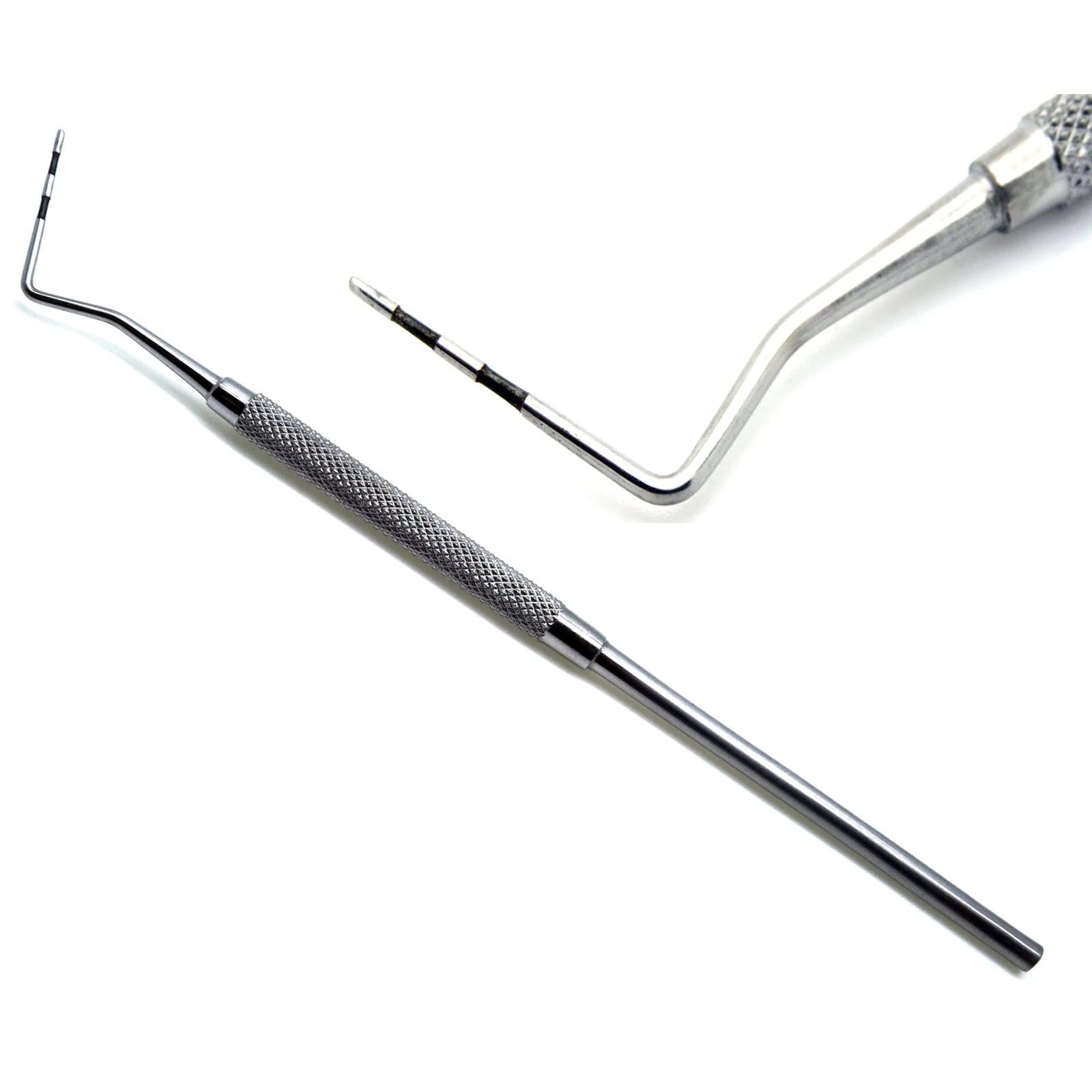 A. Titan Instruments Color-Coded Periodontal Probe, 3-6-9-12mm Markings, Single Ended, Stainless Steel