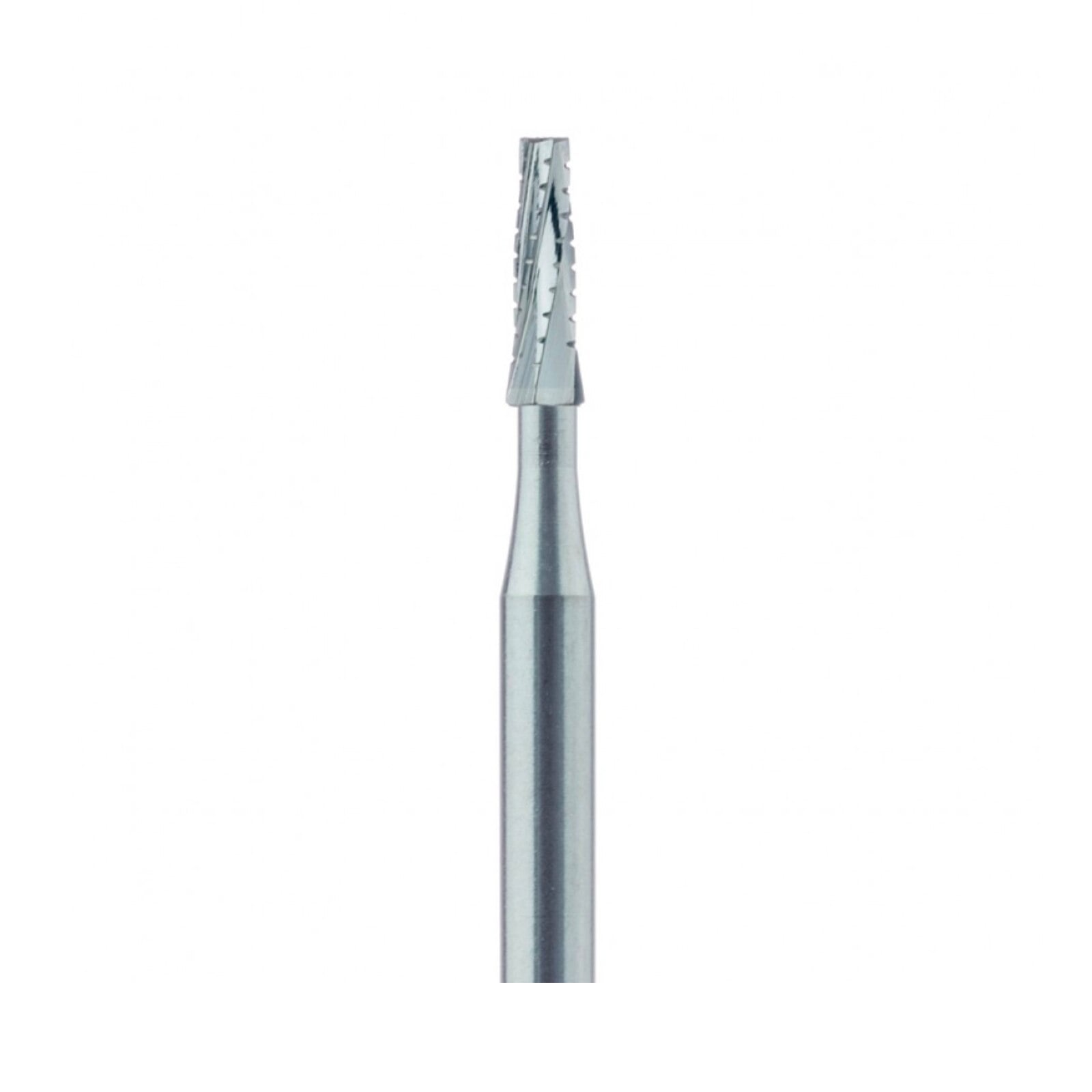 Meisinger Carbide Bur #703L (HM33L-021), Long X-Cut Taper, HP Shank, 2.1mm Head, 5/Pack