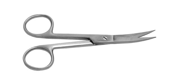 Operating Scissor 4.5" S/S Curved