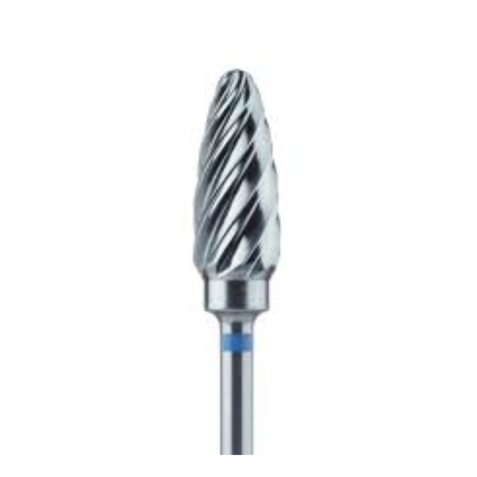 Meisinger Lab Carbide Cutter, 6.0mm Medium, Double Right Gearing, Tapered Round End, HP Shank, HM251DG-060-HP