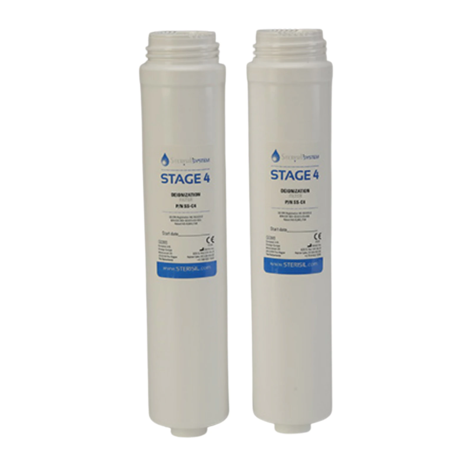 Sterisil G4 Replacement Kit Stage-4 Extended Life Deionization Cartridges, 2/Pk