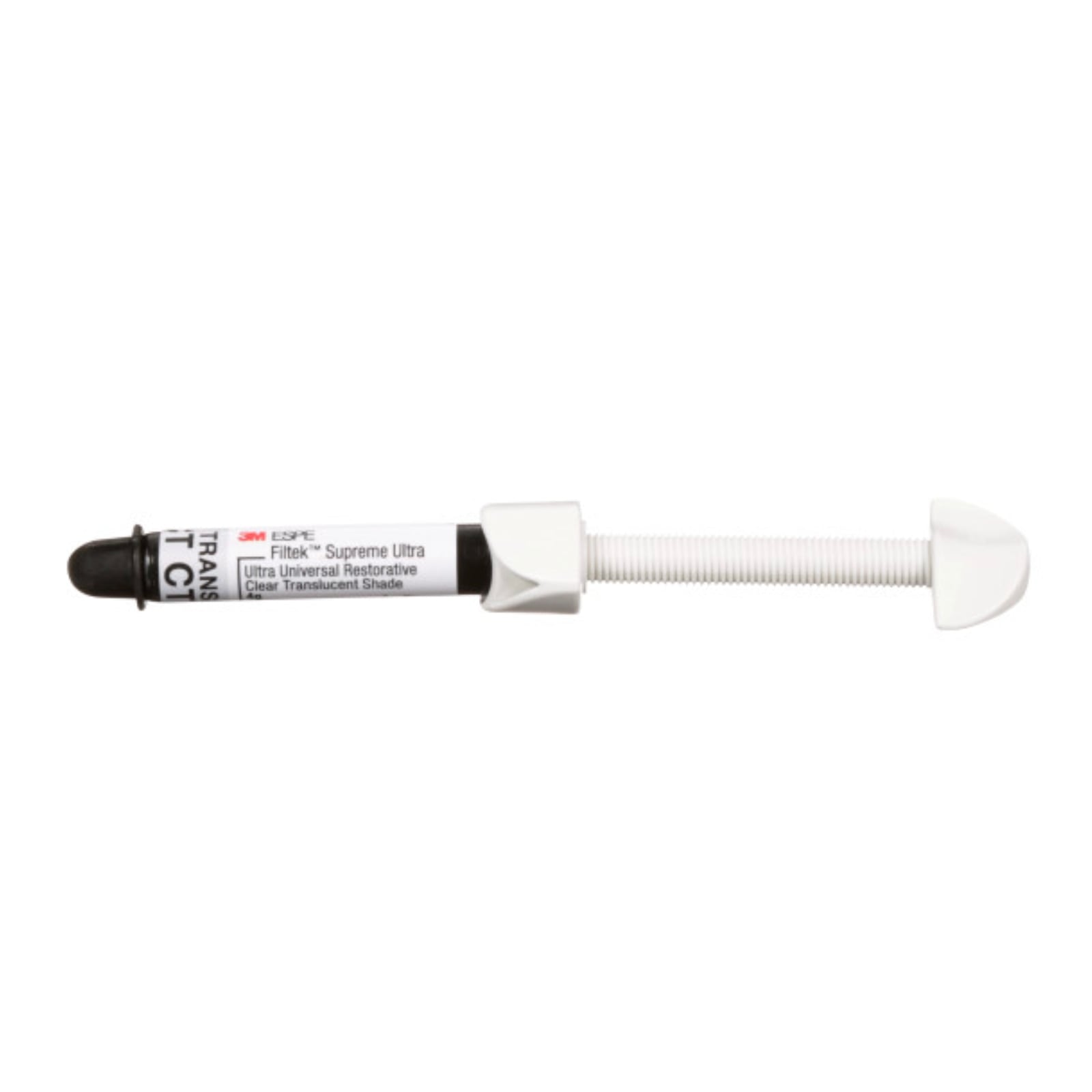 3M Filtek Supreme Ultra Universal Restorative, Clear Translucent, 4g Syringe, 6028CT