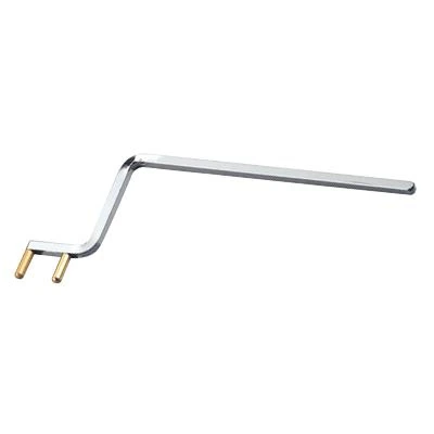 3D Dental Visionary X-Ray Positioning Arm, Posterior, Yellow Prongs, Autoclavable, Reusable, Stainless Steel