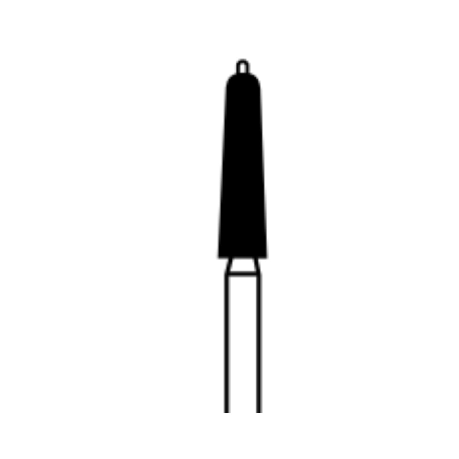 Microcopy NeoDiamond Guide-Pin Round End Taper FG Diamond Bur, #9, 023F, 10/Pk