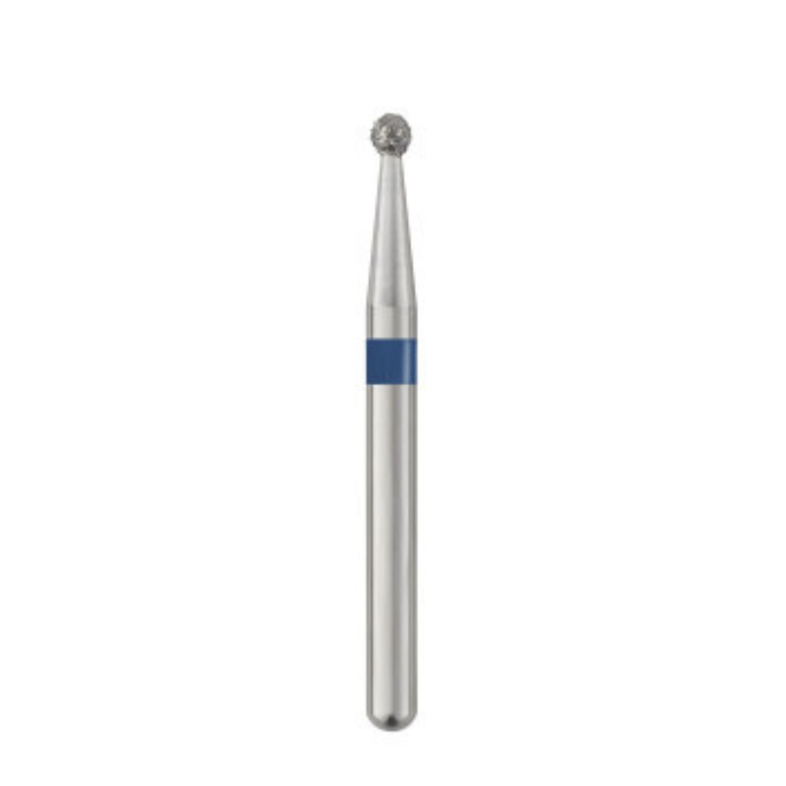 SS White Piranha Single-Use Diamond Bur, FG Round, Medium Grit, #801-013M, 25/Pk