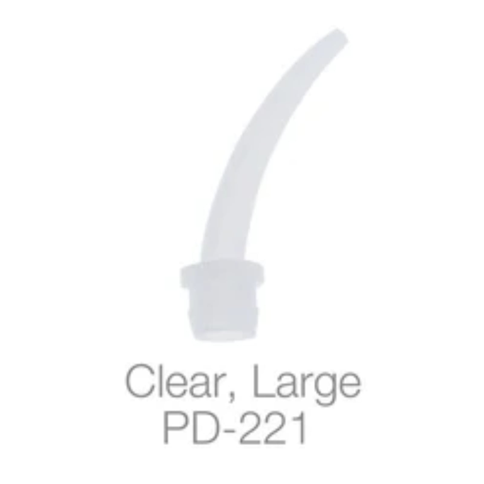 Pac-Dent HP Intra-Oral Tips, Large, Clear, 100/Pk