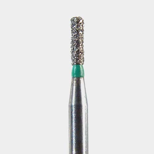 Microcopy Neo Diamonds FG 0710CS Flat End Cylinder Diamond Bur, Single-Use, 25/Pk