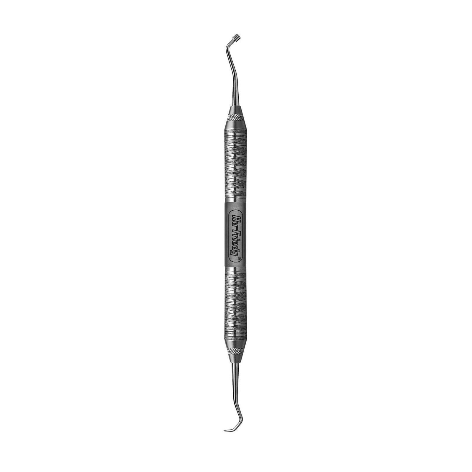 Hu-Friedy Large Plugger/Picker Double-End Orthodontic Hand Instrument, #6 Satin Steel Handle, 678-909