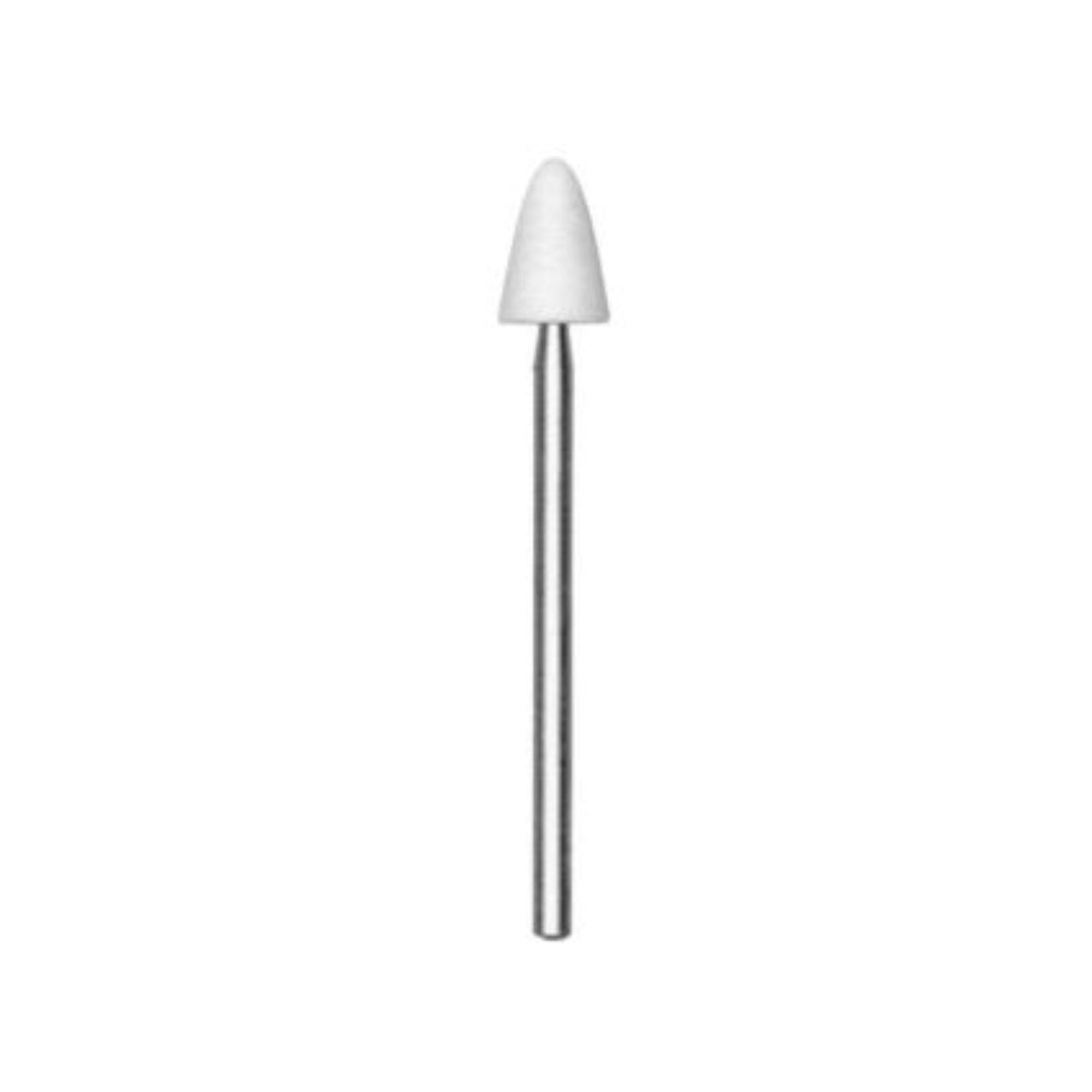 Hu-Friedy Composition Stone HP #300, Coarse Aluminum Oxide, Mandrel Mounted, 3/8" x 1/4", Each