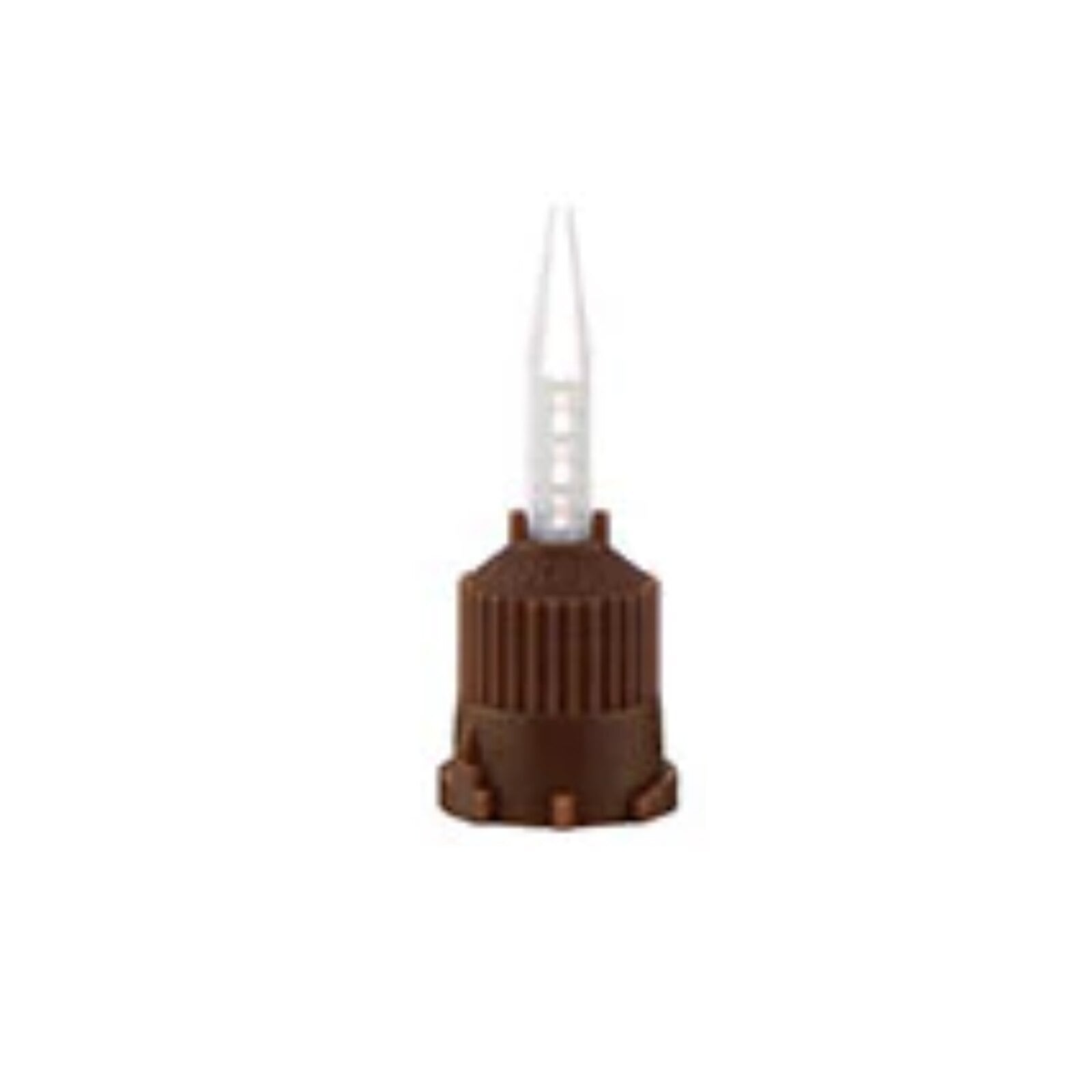 Pac-Dent T-Mixer Brown Mixing Tips, 1:1 Ratio, 2.5mm, 50/Pk