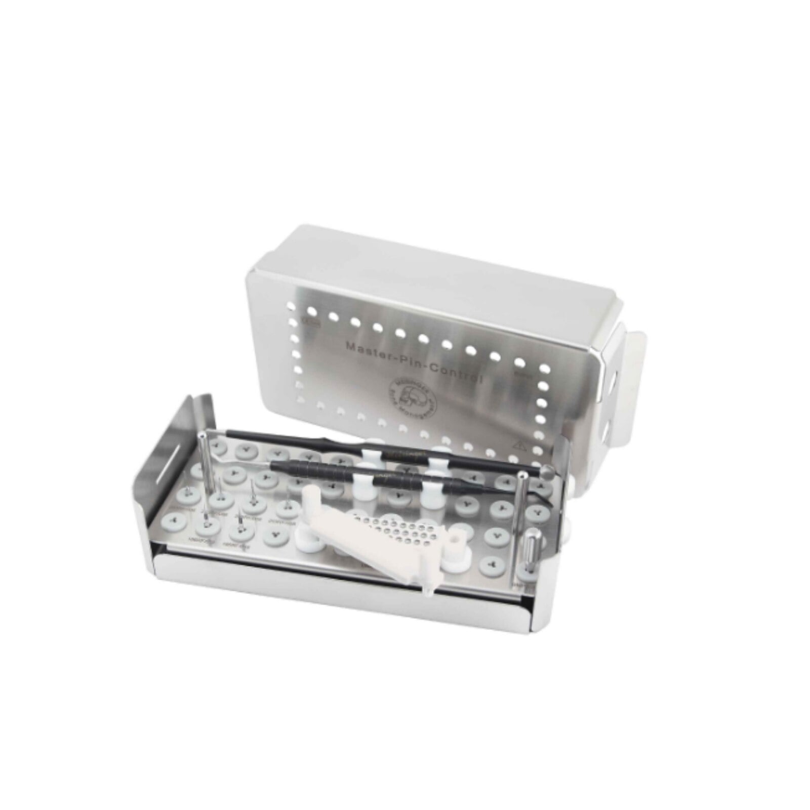 Meisinger Master Pin Control Kit for Membrane Fixation, 34 Titanium Pins, Grade 5, BMP00