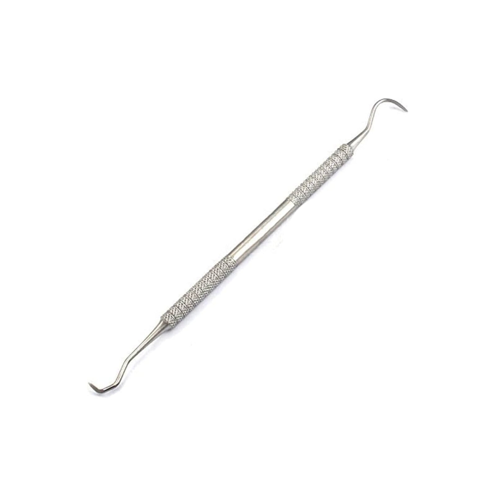 Nordent Anterior Scaler Jacquette #1S - Towner U15 (U15-33), DuraLite Round Handle, Double-Ended, 440A Stainless Steel