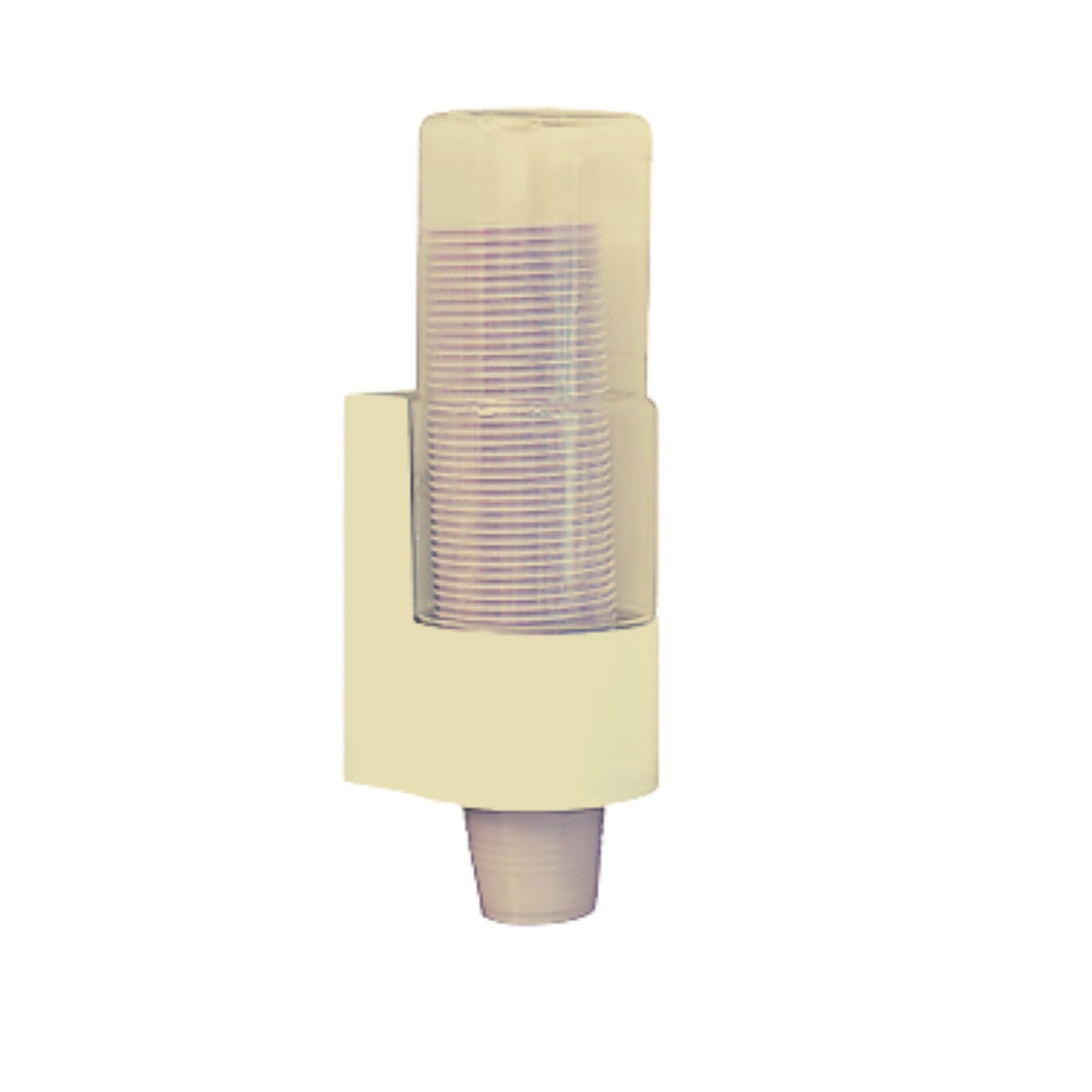 Cup Dispenser Wall Mount Beige, 5 oz, Plasdent Corp