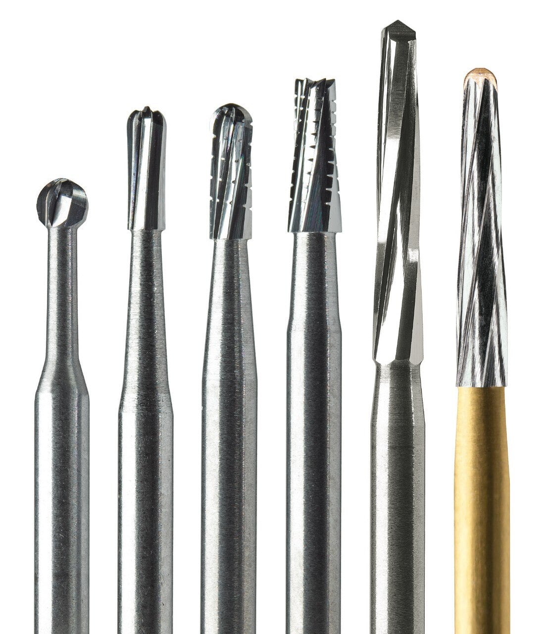 Midwest Once Sterile Surgical Carbide Bur, Tapered Fissure, #701, FGOS, 1.2 mm, 10/Pkg, 314633