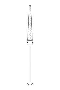 Premier Dental Solo Diamond FG Single Use Bur, 1314.10C, 25/Bx