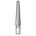 SS White Revelation Diamond Bur 848-021C, Coarse, Flat End Cone, Friction Grip, 2.1 mm Diameter, Pack of 5