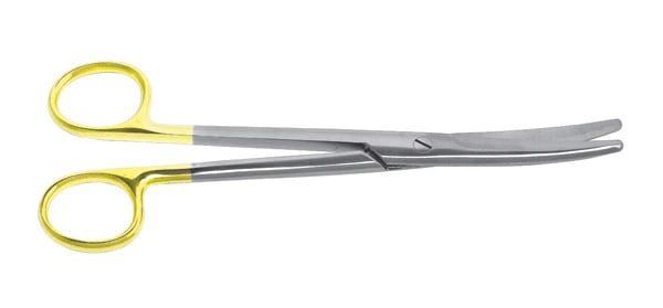 Mayo Scissor 6.75" Curved Carbide, Stainless Steel