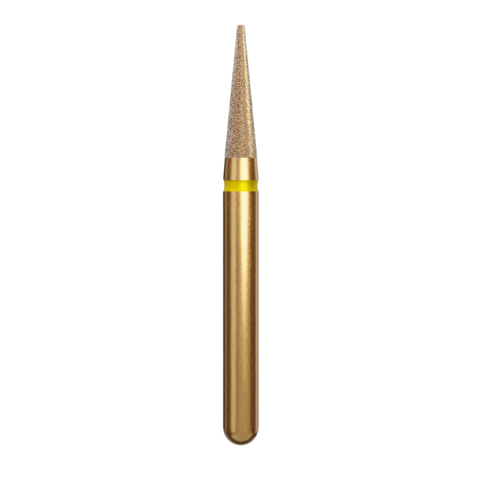 Alpen Multilayer Diamond Bur FG 852-016 XF, Friction Grip, Extra Fine, 5/Pk