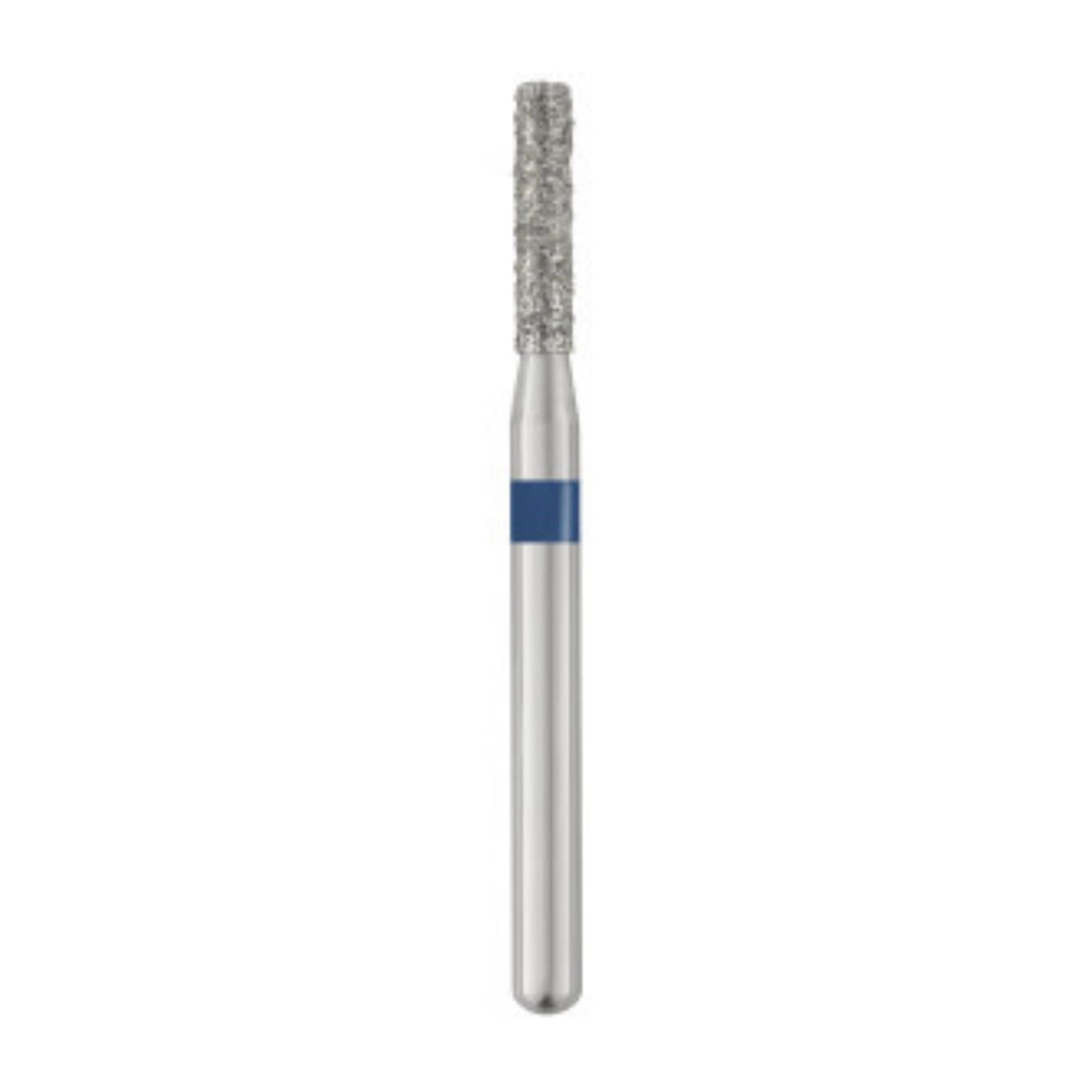 SS White Piranha Diamond Bur, FG Flat End Cylinder, Medium Grit, 836-014M, 25/Pk