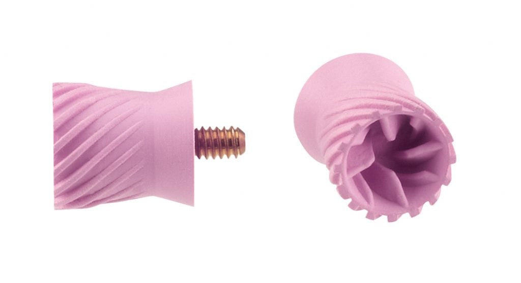 Young Dental Elite Original Prophy Cup, Screw-Type, Latex-Free, Soft, Purple, 720/Pack, 053905