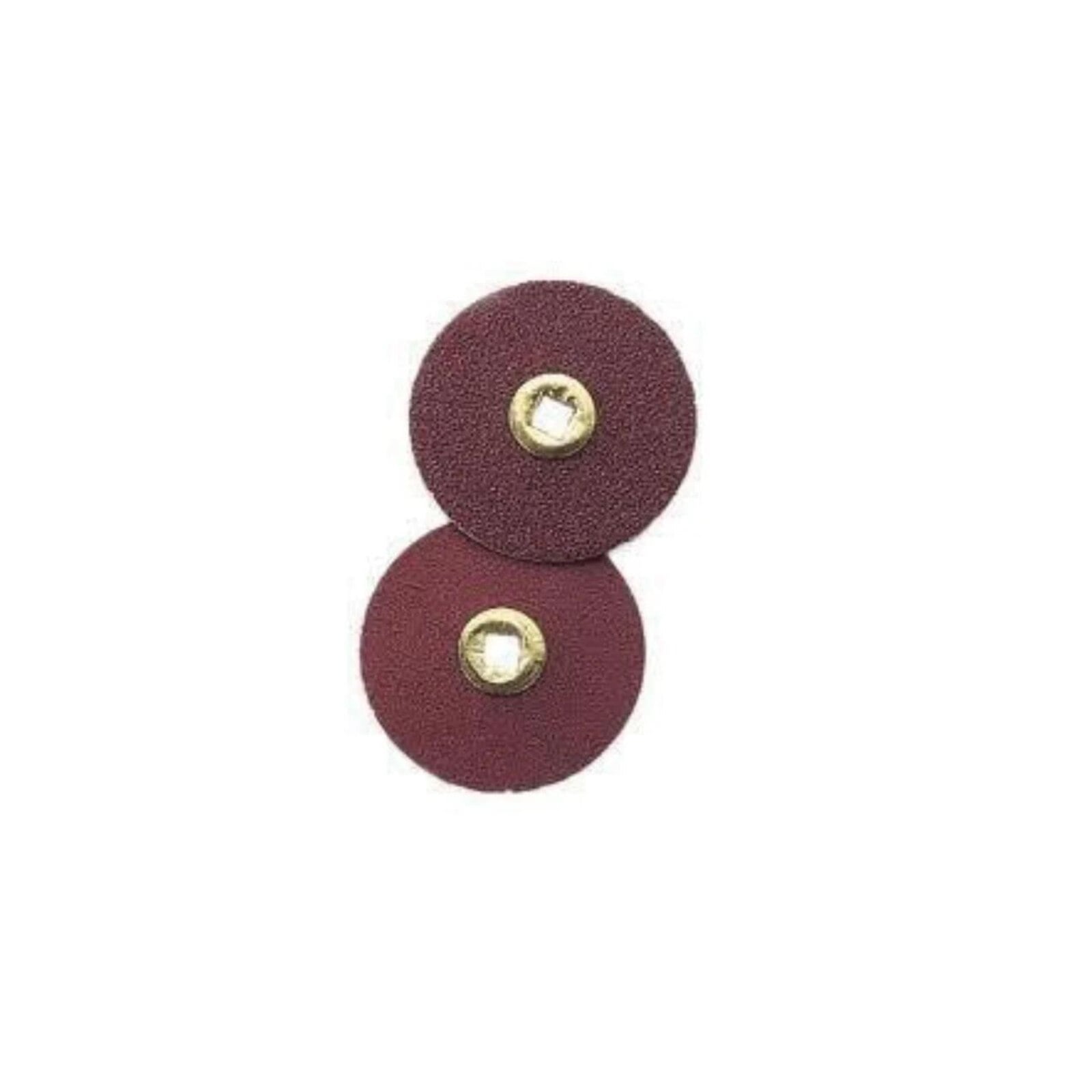 EC Moore Waterproof Fine Brass Center Finishing Discs, 7/8" Diameter, 200/Box